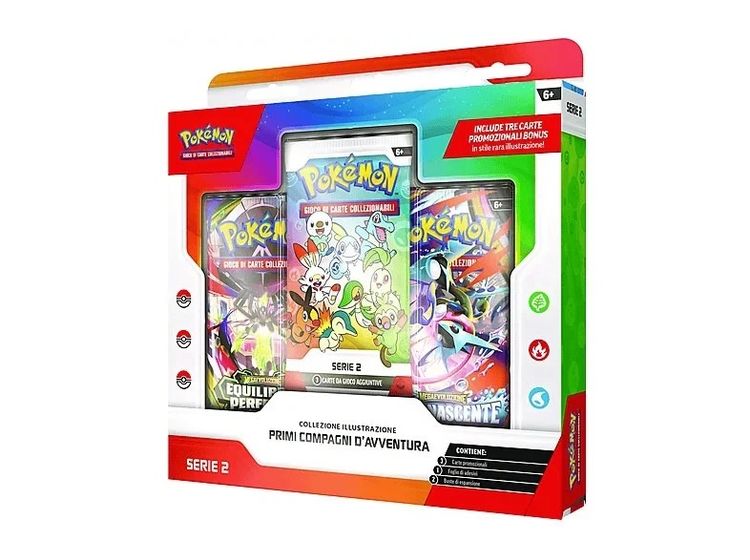 POKEMON - PRIMI COMPAGNI D'AVVENTURA - SERIE 2 - NUOVO - SIGILLATO image 1